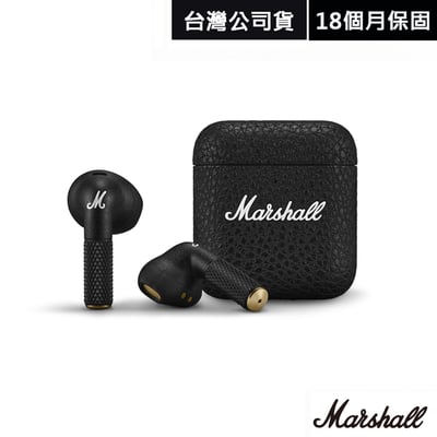 Marshall Minor IV 真無線藍牙耳機-第四代 平頭式耳塞設計1