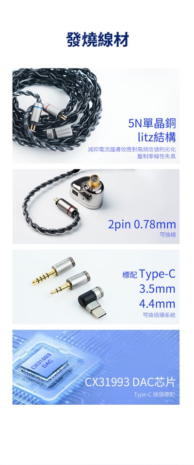 iBasso Jr. COOKIE Ti 曲奇・鈦 — 鈦合金振膜動圈入式耳耳機，精緻聲學的輕盈之作11