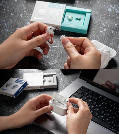 SpinFit AuraFine AirPods Pro 3 專用耳塞｜隱形貼合，讓配戴更自然穩定8
