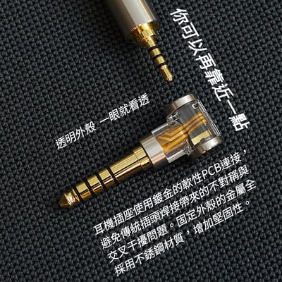 【ddHiFi DJ35A 2.5mm平衡(母)轉3.5mm單端(公)轉接頭】5