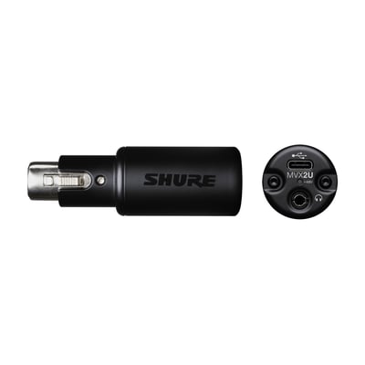 美國 Shure MVX2U 掌上型錄音介面 攜帶型介面5