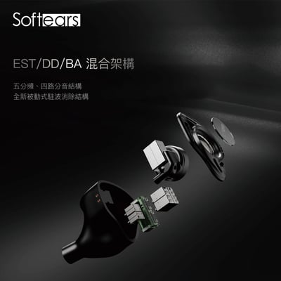 Softears Enigma Tri-Hybrid 旗艦混合式監聽入耳式耳機7