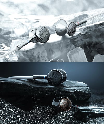 【FiiO FF3 腰鼓式雙腔體平頭塞耳機】14.2mmPU+镀铍振膜/316L不鏽鋼殼體/單晶銅鍍銀耳機線/旋鎖可更換插頭14