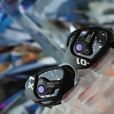 唐族 TangZu 薛濤 XUE TAO 玻璃動圈電競 入耳式耳機 可拆式麥克風設計4