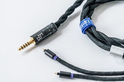 香港 EarrBOND 雜訊破壞者 Finnie Balance Cable 耳機升級線 4.4MM CM 0.78 附MMCX 轉接頭4