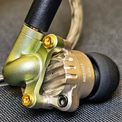 Acoustune HSX1001 C:03+M:02G 鎳銀腔體+有線連接模組 (內附ARC83/4.4mm線材) 限量生產2