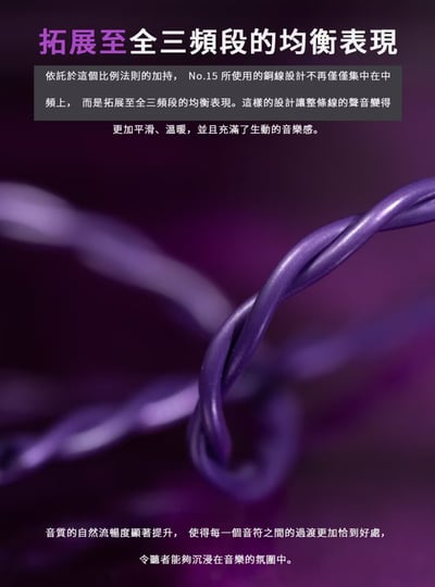 PW AUDIO NO.15 Anniversary Series 15週年紀念款 耳機升級線6