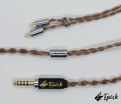 台灣 EPISK Cable Mystery 單晶銅耳機升級線 Litz type 22