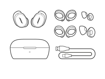 美國 Bose QuietComfort Earbuds 消噪耳塞 入耳式 耳道式 藍牙5.35