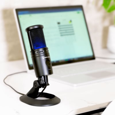 日本鐵三角 Audio-technica AT2020USB-XP 心形指向性電容型USB麥克風6