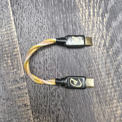 大力揚 Power Praise AGC 鍍金/鍍銀/單晶銅混編 USB 數位升級線 A公 Type C Micro 小尾巴升級線2