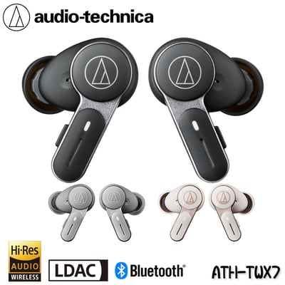 Audio-Technica 日本鐵三角 ATH-TWX7 真無線藍牙 耳道式耳機 主動降噪 LDAC1