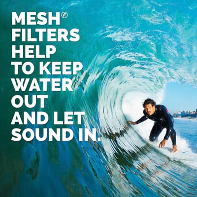 Crescendo PR-2383 Swim/Surf 水域防護耳塞 水阻聲音通透設計7