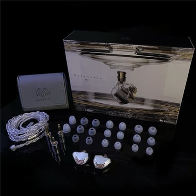 MUSE HIFI ME1 海貝聯名 圈鐵雙單體 可換線 耳道式耳機 0.78 CM插針5