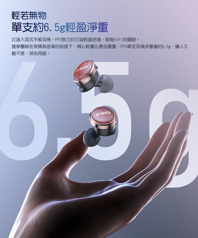 FiiO FP3 平板振膜 CM 可換線 原木 入耳式耳機 耳道式13