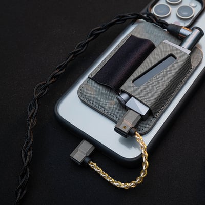 精奢樂彼 Luxury & Precision 真皮手工磁吸套 適用於W4，W2 Ultra，W4EX5