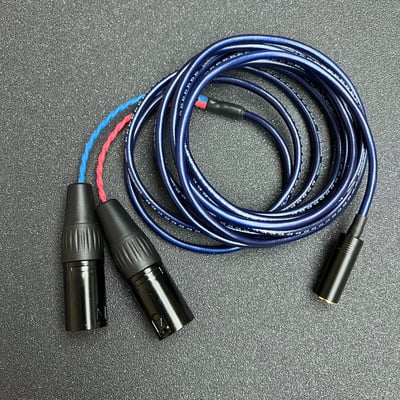 大力揚 Power Praise 日本鐵三角 Audio-Technica CAB183 平衡 XLR公 轉 4.4MM平衡母 轉接線4