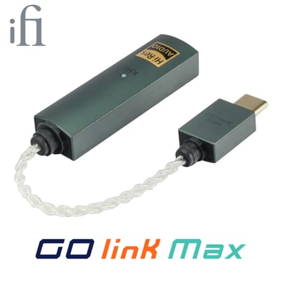 英國 iFi Audio GO Link Max Type C 隨身USB DAC 耳擴 小尾巴 3.5mm/4.4mm1