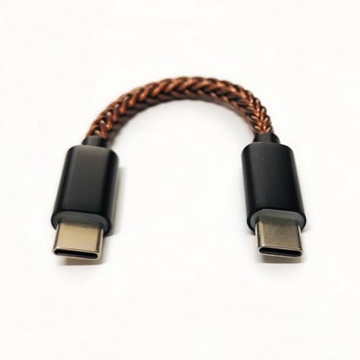 KUANG PAI 狂派 TYPE C 單晶銅線 504芯 OTG USB DAC 小尾巴升級線6