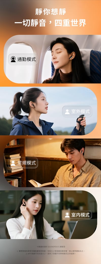 SOUNDPEATS Air5 Pro+ 真無線降噪耳機｜xMEMS 高解析 靜享進化體驗14