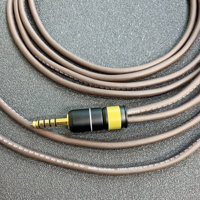 大力揚 Power Praise x 日本鐵三角 CAB152 Venus 維納斯 6N 無氧銅鍍銀混編 4.4mm 轉 RCA 立體訊號線4