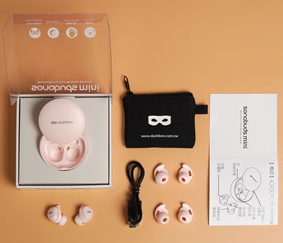 doshbon SonaBuds mini 藍牙睏寶耳機∣服貼入耳∣睡眠模式∣ANC降噪10