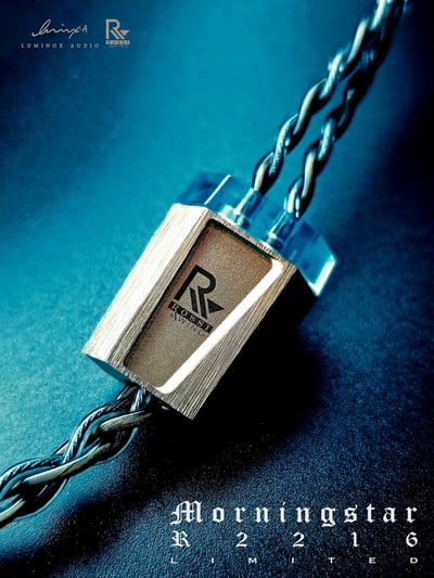 Luminox Audio x Rossi&Wing 限量聯名款【 Morningstar R2216 Limited 】 耳機升級線 4.4mm CM1