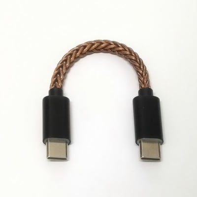 KUANG PAI 狂派 TYPE C 單晶銅線 504芯 OTG USB DAC 小尾巴升級線5