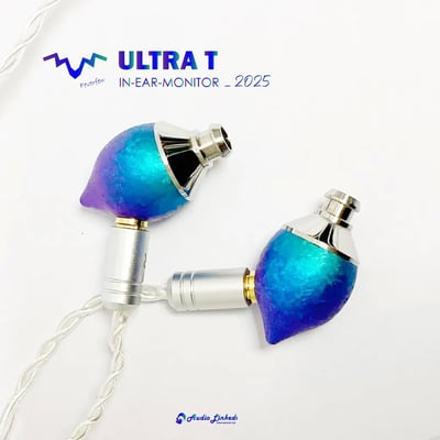 Feverfew 小白菊 ULTRA T 鈦蛋超人｜2025新色深藍綠｜鈦合金職人手作入耳式耳機4