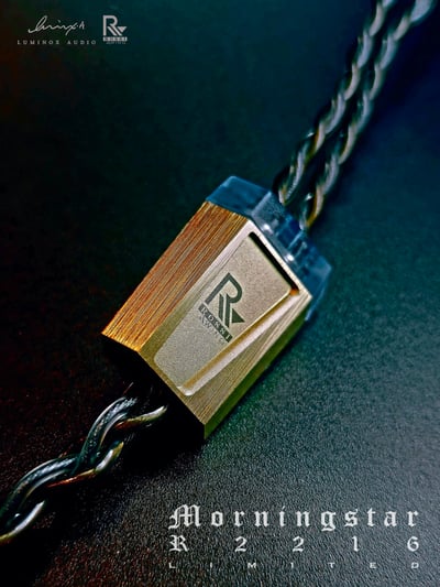 Luminox Audio x Rossi&Wing 限量聯名款【 Morningstar R2216 Limited 】 耳機升級線 4.4mm CM5
