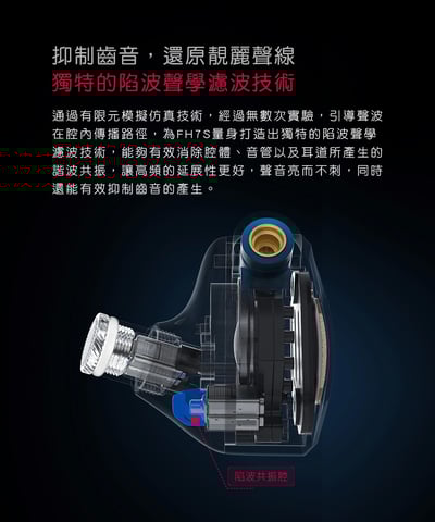 FiiO FH7S 一圈四鐵五單元MMCX可換線耳機9