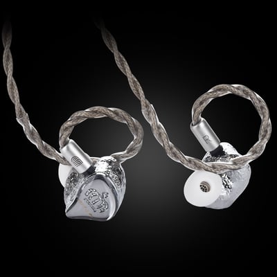 麗弦 銀天使 EarAcoustic Audio VSA-PM Crown 微平面帶式旗艦入耳式耳機 平面磁驅動 0.78mm可換線｜把速度、解析與空間感一次展開2