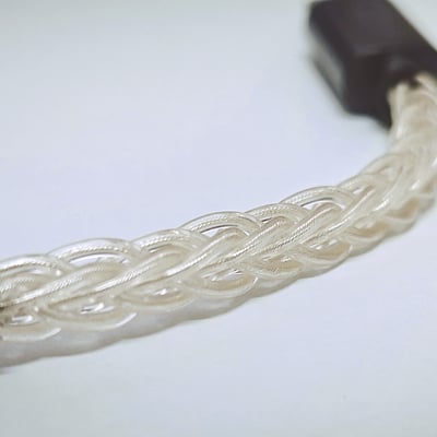 KUANG PAI狂派 TYPE C / Lightning 單晶純銀 400芯 OTG USB DAC 小尾巴升級線2