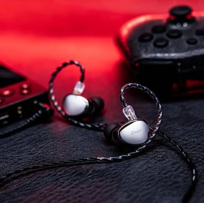 SIMGOT EG280 混合式 1 動圈 + 1 平板 Hi-Fi 遊戲 入耳式耳機｜零延遲有線傳輸 × 內附 USB-C DAC × 精準聲音定位2