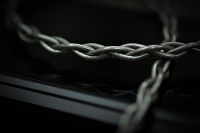 HanSound 漢聲 LUNA 月亮女神 純銀及純銀李茲混編線芯 石墨烯編織紗屏蔽2