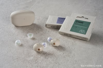 SpinFit OMNI 真無線專用矽膠耳塞 一卡一對二入10