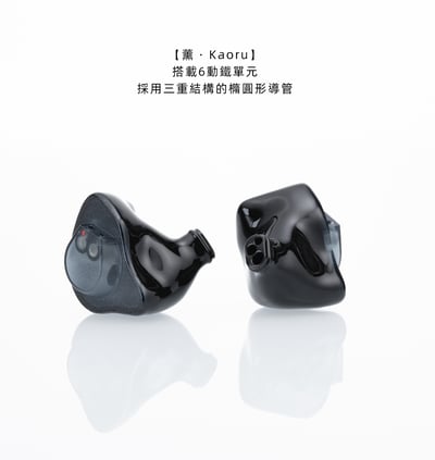 DUNU × FitEar 薰・Kaoru｜FitEar 組裝製造・6 動鐵三重導管監聽 入耳式耳機5