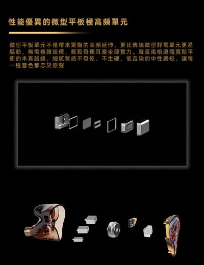 DUNU 達音科 PRS 5 入耳式耳機｜三類五單元混合架構5
