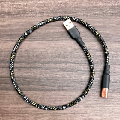 大力揚 Power Praise 日本鐵三角 Audio-Technica DL004 Type A 公對 Type B 公 USB DAC 專用傳輸線 傳導線 人聲及樂器加強5