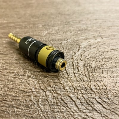 大力揚 Power Praise CAB168 日本鐵三角 TD04-0501 4.4MM平衡公轉接3.5MM立體母轉接頭2