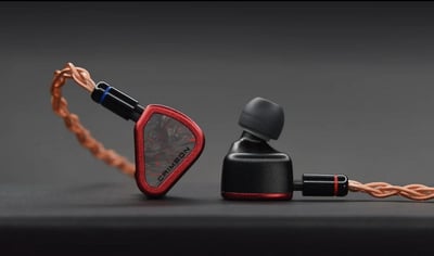 Symphonium Audio - 【緋霞‧CRIMSON 】 耳道式耳機 真4路分頻 FLAT技術4