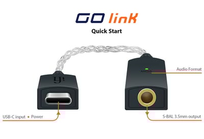 英國 iFi Audio GO Link Type C 隨身USB DAC 3.5mm 耳擴 小尾巴2