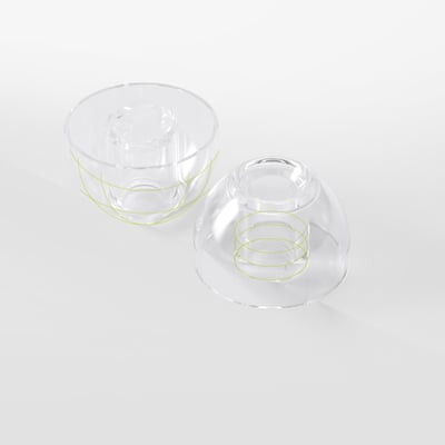 EPZ M100 高透明液態矽膠耳塞 低共振潔淨聲場 一盒三對六入4