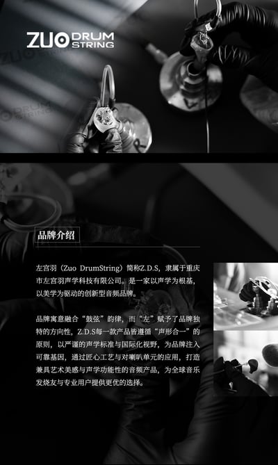 Zuo Drum String 左宮羽 Phanta 幻砂 三動圈分頻入耳式耳機 0.78 2Pin 4.4平衡13