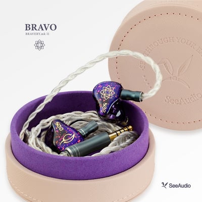 SeeAudio BRAVO（BRAVERY MK II）圈鐵入耳式耳機｜四音路混合單元｜力量、厚度與細節，聽來協調從容 🎧12