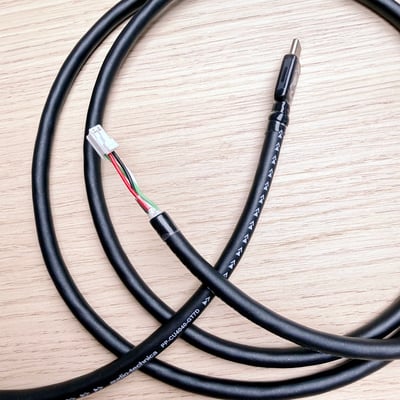 大力揚 × 日本鐵三角 DL095 PP-CU4040-GT7D 車用音響四 PIN 轉 USB Type-C 數位訊號線｜四芯無氧銅導體3