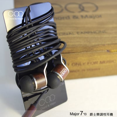 台灣 Chord & Major Major7’13 爵士樂調性耳道式耳機 中低頻共鳴取向2