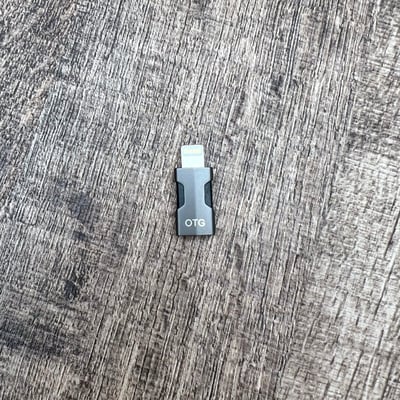 EPEL018 蘋果 Lightning 公 OTG 轉 TYPE-C 母 大電流版 小尾巴轉接用(不能充電)3