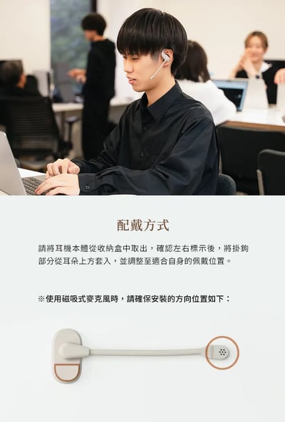 【Final KDT3000 藍牙耳機麥克風｜開放式耳掛設計 x AI降噪麥克風 輕盈通話無負擔】13