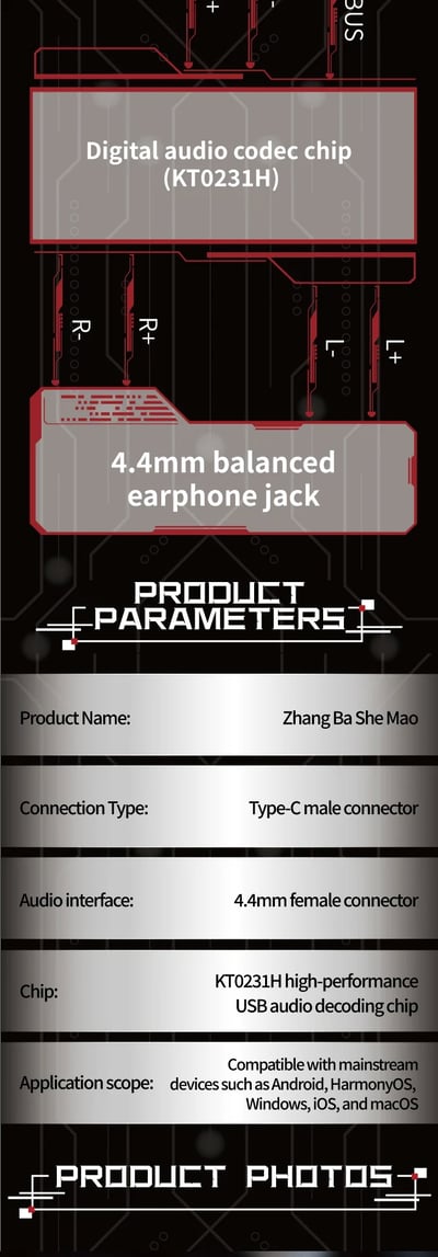 Harmonic Empire 丈八蛇矛 USB DAC 小尾巴｜4.4mm 獨立正負相平衡輸出13